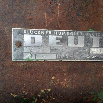 Deutz F2L612 Tug Trecker Bulldog Oldtimer SPARE PARTS !!