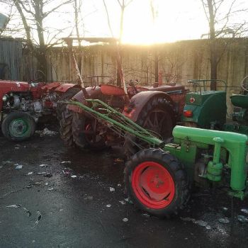 Vintage Tractor Tractor Tractor Deutz Schlüter IHC Porsche