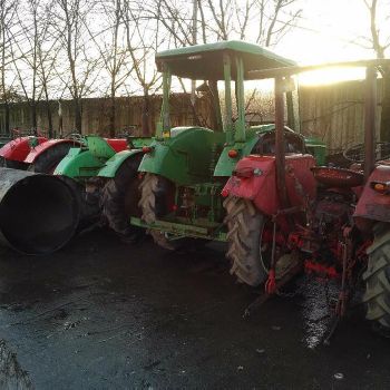 Vintage Tractor Tractor Tractor Deutz Schlüter IHC Porsche