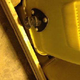 John Deere 1.6 Bu vac hop hopper