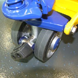 Stöcklin SHR 2008, double roller nylon, parking brake, fork length 800mm