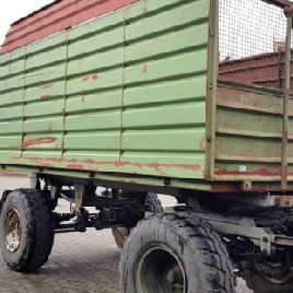 Fortschritt farm trailer / tipper HW 60 chopping system