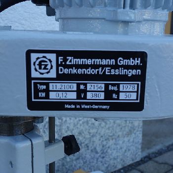 20.094 Modeling machine, carpenter, FZ0