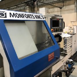 Lathe - cycle controled MONFORTS KNC 5