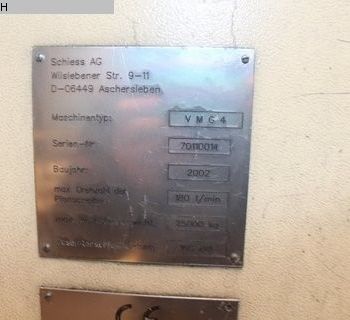 Portal milling machine SCHIESS VMG 4