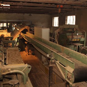 Round Timber Cutting Plant Esterer Saw Gate