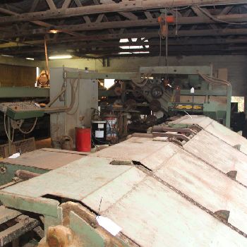 Round Timber Cutting Plant Esterer Saw Gate