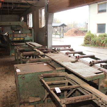 Round Timber Cutting Plant Esterer Saw Gate