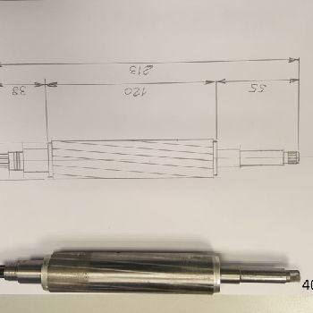 SCHENK H1B Balancing Machine for Rotors