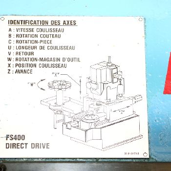 FELLOWS FS400-125 Gear Shaping Machine