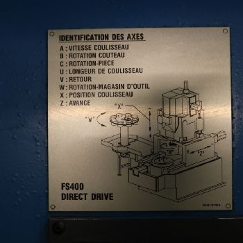 FELLOWS FS400-125 Gear Shaping Machine