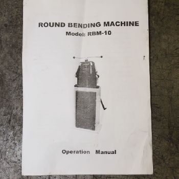 ADOLFI TPM-10 SPECIAL Round Bending Machine