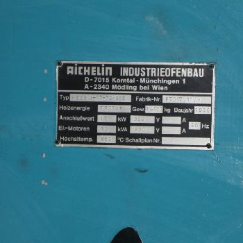 AICHELIN KSGS / 77-70-385 High-temperature furnace