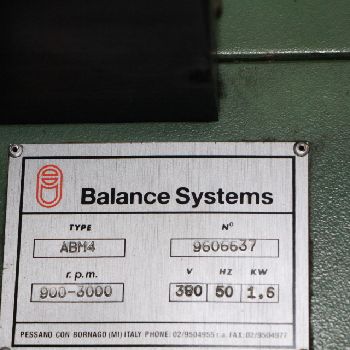 BALANCE ABM 4 Balancing machine