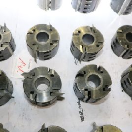 MEC Lot of Planer Heads (8pc.)