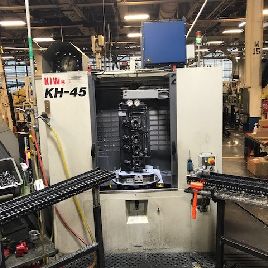 Kiwa#KH45, 4-Axis 400mm,12000 RPM,60 ATC,Cat 40,Fanuc 31iMA,2008,#103491