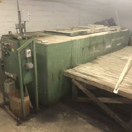 Wheelabrator Hudson#HYMAX-H30120, vibratory cleaner, 115 V., single phase, 60 Hz