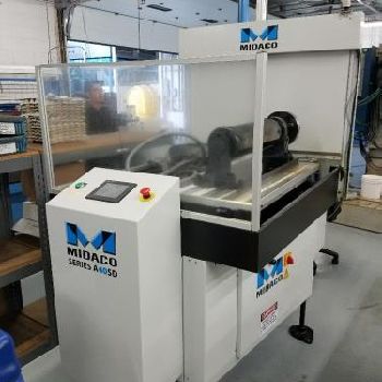 Doosan #DNM5700, 30+1 SMTC, 41" X,22 Y,20 Z, 12k RPM, #40, Fanuc I, probe, 2017, #81696