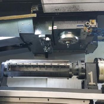 Doosan #DNM5700, 30+1 SMTC, 41" X,22 Y,20 Z, 12k RPM, #40, Fanuc I, probe, 2017, #81696