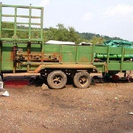 Buffalo, used portable tire baler