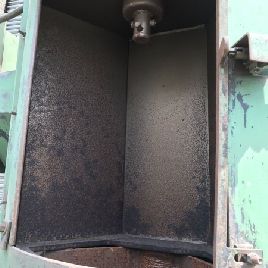 Goffspinner hanger, 12" x 24,1 x 5 HP blast wheel,w/dust collector,very good cond.