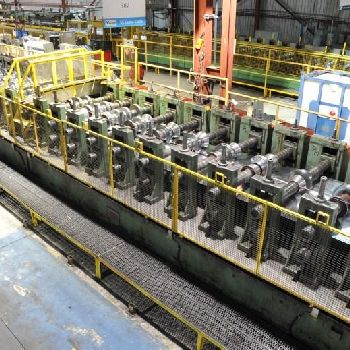 21 Stand,PM MachineTool rollformer, 4-1/2" arbor,60 roll space,egual gearing,#70354