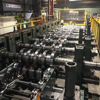 21 Stand,PM MachineTool rollformer, 4-1/2" arbor,60 roll space,egual gearing,#70354