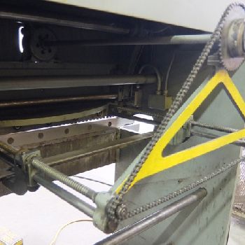 12 ga. x 3.4â€™Lodge &amp; Shipley#2CT40-AB, 120 SPM,18" Vernier pin ga,24 FOMBG,1975