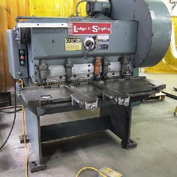 12 ga. x 3.4â€™Lodge &amp; Shipley#2CT40-AB, 120 SPM,18" Vernier pin ga,24 FOMBG,1975