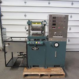 30 Tonnen, Wabash # 30-12-3TMX, beheizte Presse, 3 PS, S / N # 6802, gebraucht, # 13514J