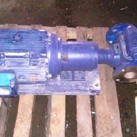 2.5"Vikinggear pump, Stainless Steel const, 2.5 in/outlet, 7.5 HP, 575 V. motor, serial #10866209, #41006