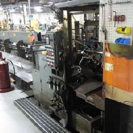 2-1/8"Modern#2LD, cut-off, 16â€™ magazine bar feed, 2 slides, 1992, #9689