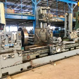 36 "x 120Poreba # TPK90A1 / 3M, 900 RPM, 30HP, 31 mandril, S / R, contrapunto, cama de separación, pulgada / métrica, '94