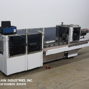 Kodiak#901HD-120, semi-automatic, horizontal, hot melt glue cartoner, 25-120 cartons per minute