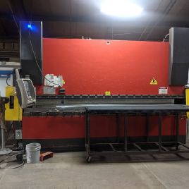 Amada#HFE130-3SL, 168" Overall length, Operateur II CNC