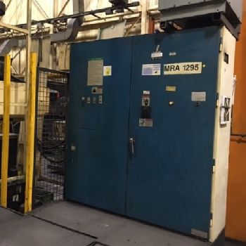 4.3"Kuraki#KBT-11WA, 78.7 X,59 X,57 Z,55x62.9 table,BT50,3k RPM,Fanuc 16iM,1997/98