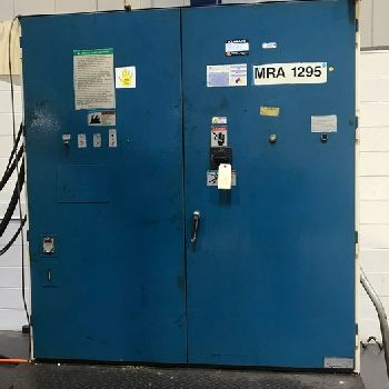 4.3"Kuraki#KBT-11WA, 78.7 X,59 X,57 Z,55x62.9 table,BT50,3k RPM,Fanuc 16iM,1997/98