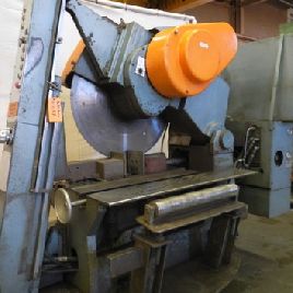 9.843"Kaltenbach#HDM-800, cold saw,31.4 blade diameter,semi-auto,ferrous,miter,10 HP,1973