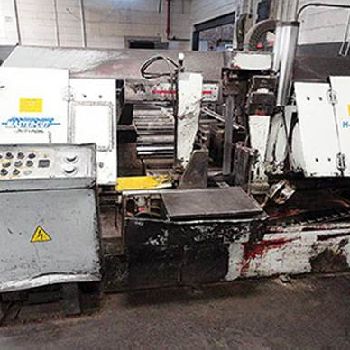 24" x 22Everising#MASTER-CUT, double column fully automatic horizontal band saw,1996
