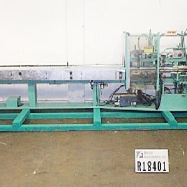 Jones#CMV8, vari-speed, semi-automatic, continuous motion, vertical cartoner rated from 40-80 cartons per minute