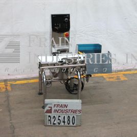 Ishida#DACS-GS-015-23/SS, automatic, 3-zone, Stainless Steel checkweigher rated up to 300 feet per minute (9 available)