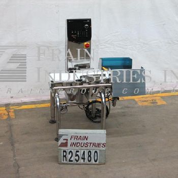 Ishida#DACS-GS-015-23/SS, automatic, 3-zone, Stainless Steel checkweigher rated up to 300 feet per minute (9 available)