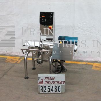 Ishida#DACS-GS-015-23/SS, automatic, 3-zone, Stainless Steel checkweigher rated up to 300 feet per minute (9 available)