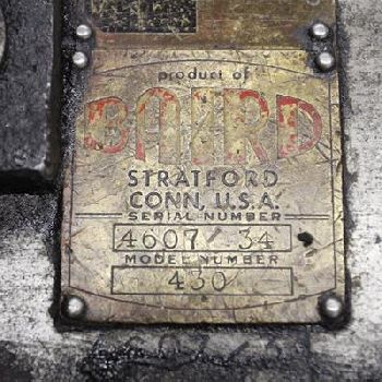 U.S. Baird#4-30, four-slide, 30" feed length, 1-1/4 strip width, 50 SPM, 5 HP, S37942