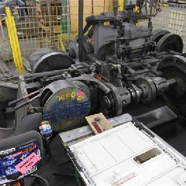 U.S. Baird#4-30, four-slide, 30" feed length, 1-1/4 strip width, 50 SPM, 5 HP, S37942