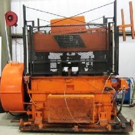 125 Ton,B &amp; K, 4-post cut-off press, 76" x 44 bed, 48 x 26 btwn post, #1885