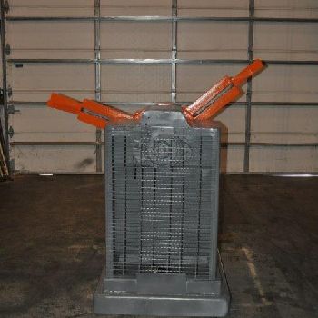 4000 lb.American Steel Lineuncoiler, 28", #13137J