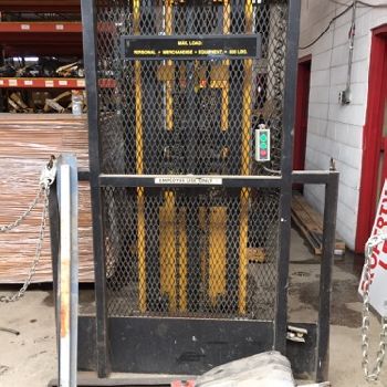 Big Joeforklift, forward &amp; reverse, battery powered, used