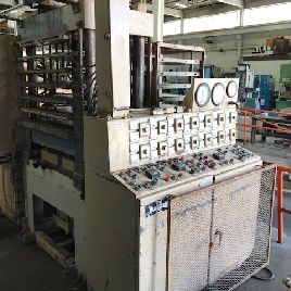 200 Tonnen, Wabash # IL200-3224-7CTM, Hyd Moulding & amp; Laminierpresse, 4-Säulen, Nr. 27600