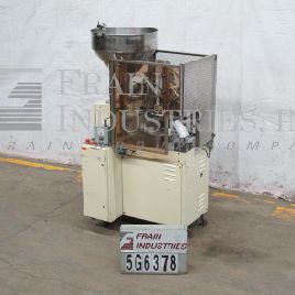 KalixDupuy #KX, semi-automatic, 16 station rotary plastic tube filler, radiant heat tube sealing